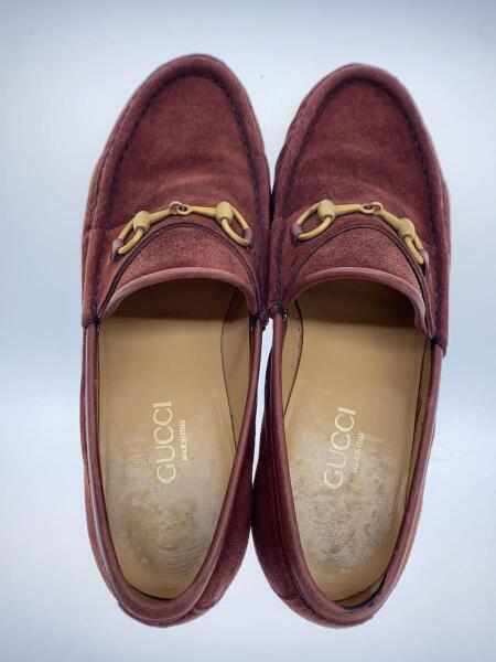 GUCCI(グッチ) / ホースビットローファー/36/BRD/スウェード/GUCCI 100