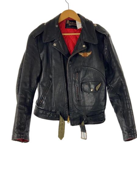 sears(シアーズ) / ダブルライダースジャケット/--/レザー/BLK | 古着