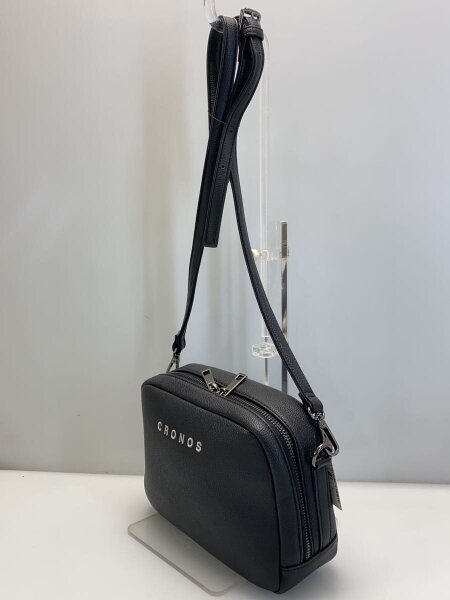 CRONOS(クロノス) / ショルダーバッグ/フェイクレザー/BLK | 中古品の