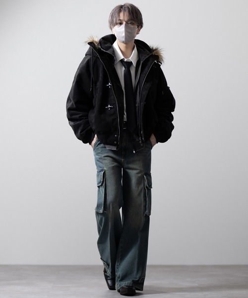 CLEL | 【CLEL】Fireman Tech Fade N-2B Flight Jacket / ファイヤー