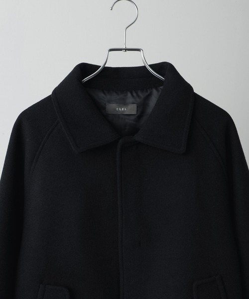 CLEL | 【CLEL】Wool Blend Tech Melton 2Way Blouson / ウール