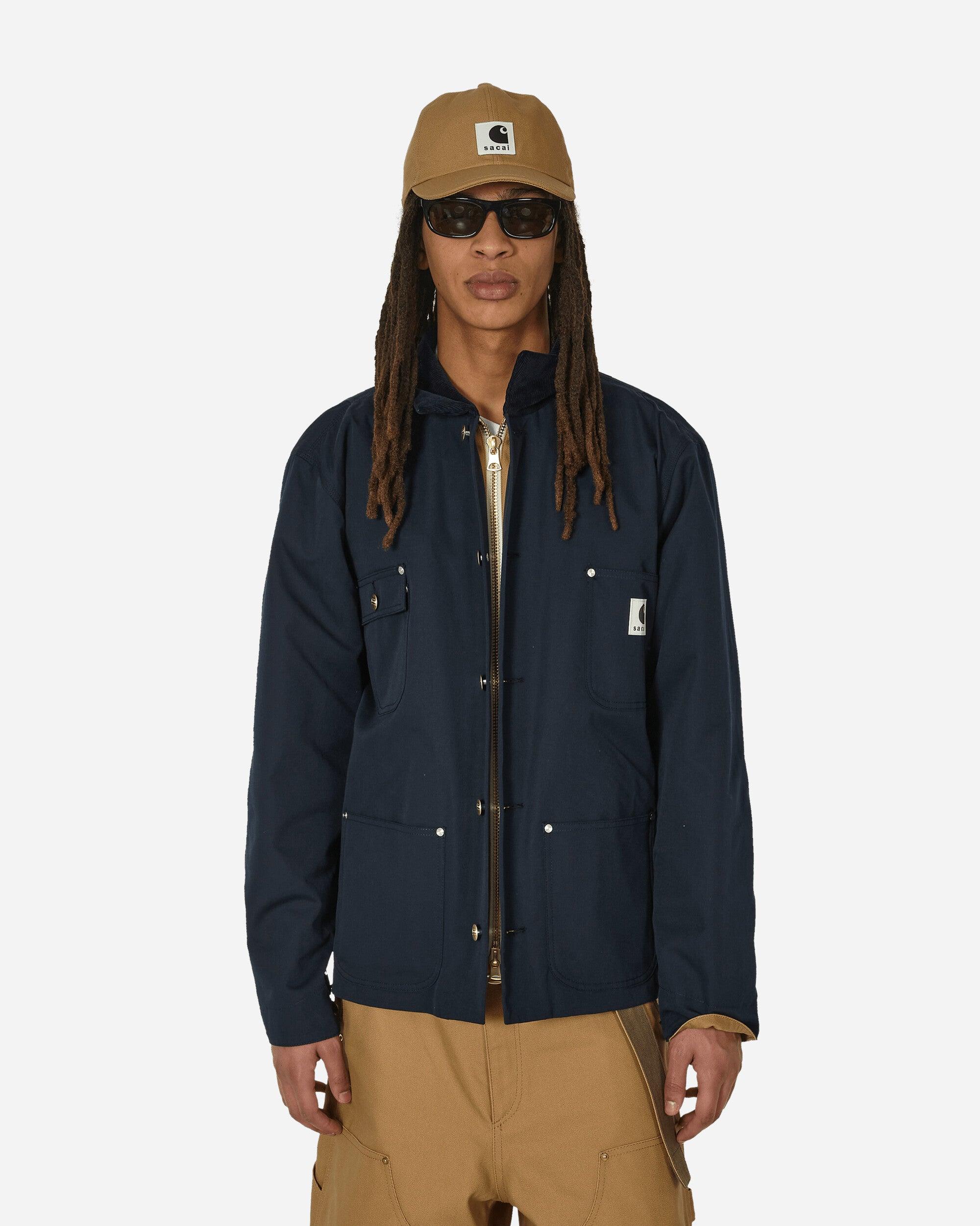 Sacai Carhartt Wip Reversible Duck Jacket / Navy in Natural for