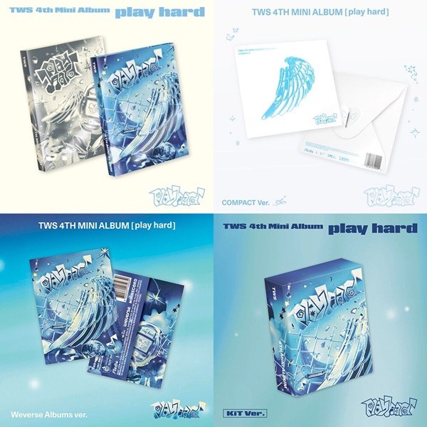 TWS 韓国4枚目のミニアルバム『play hard』リリース！ 一般盤特典