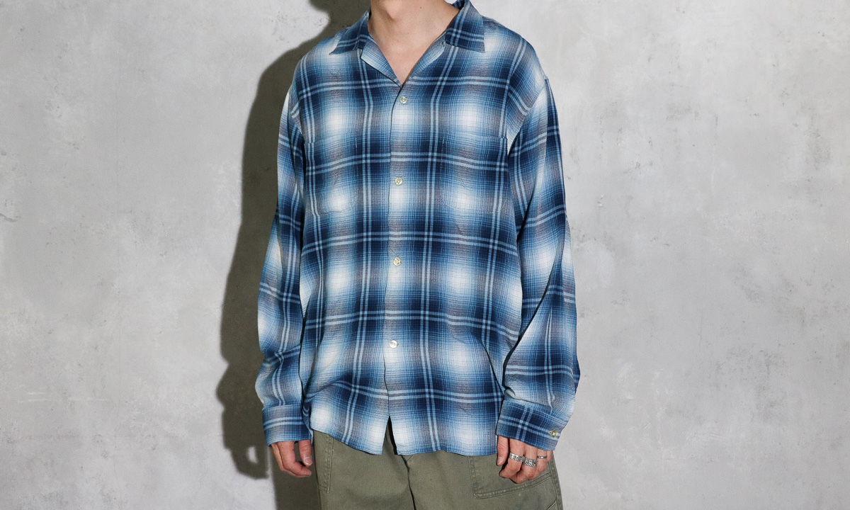 TOWNCRAFT / 60S OMBRE LOOP COLLAR SHIRT MADE IN JAPAN – C.E.L.