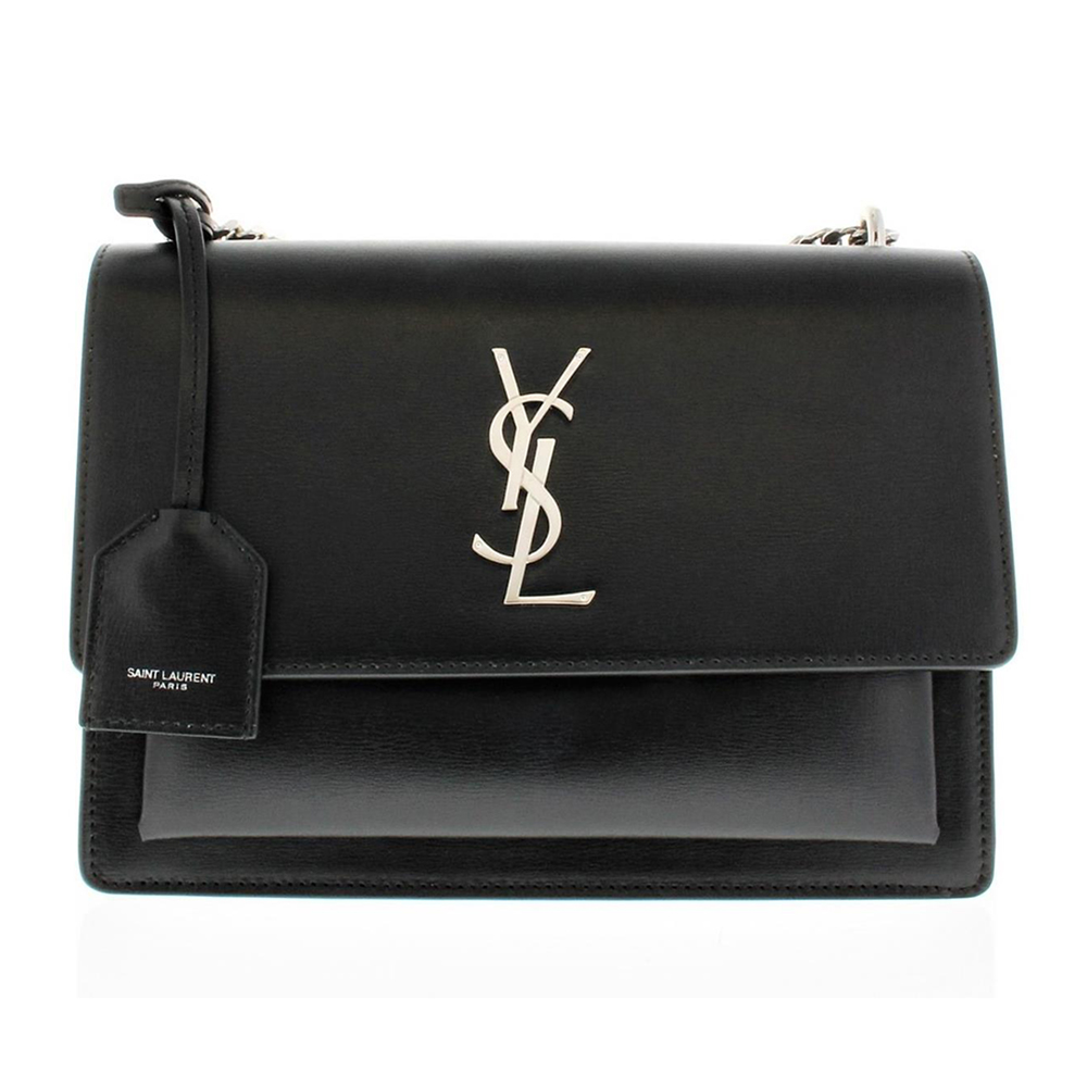 Yves Saint Laurent Sunset Smooth Leather Medium Chain Bag