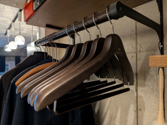 ナカタハンガー】SET-15/メンズスーツハンガー5本のレビュー
