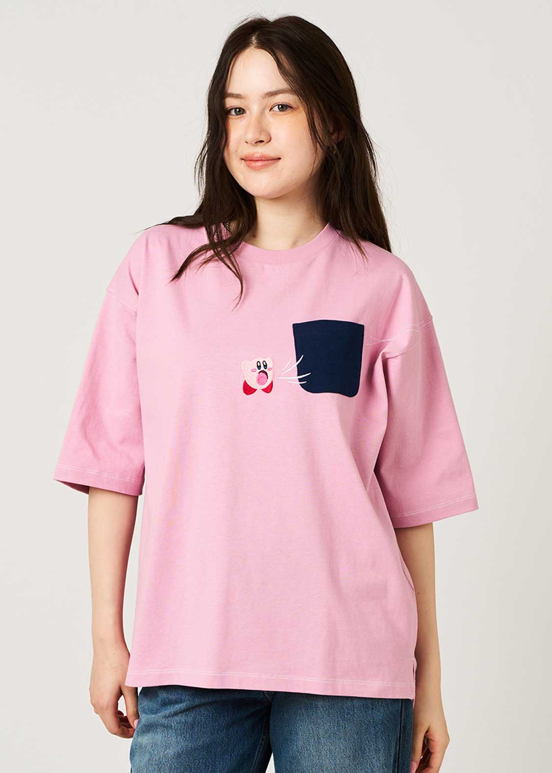 ポケットをすいこみ！？｜ビッグシルエットTシャツ｜ユニセックス