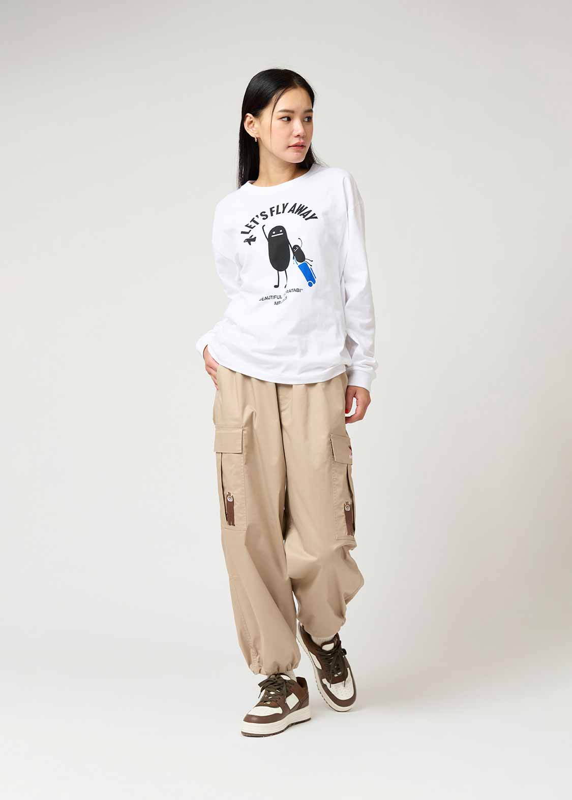 イカクサボリ｜カーゴパンツ｜ユニセックス｜グラニフ(graniph)公式