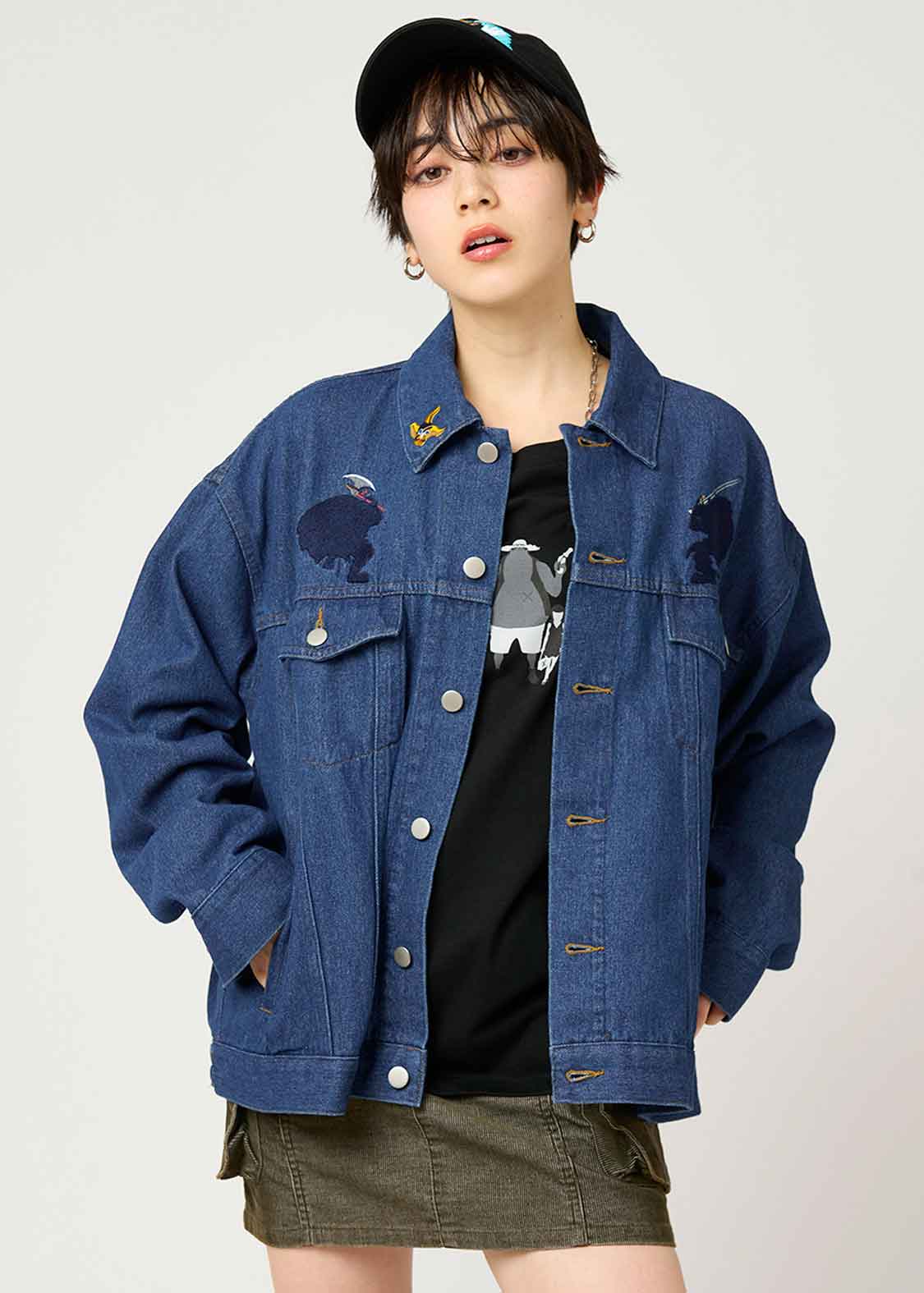 海の戦士｜デニムジャケット｜ユニセックス｜グラニフ(graniph)公式