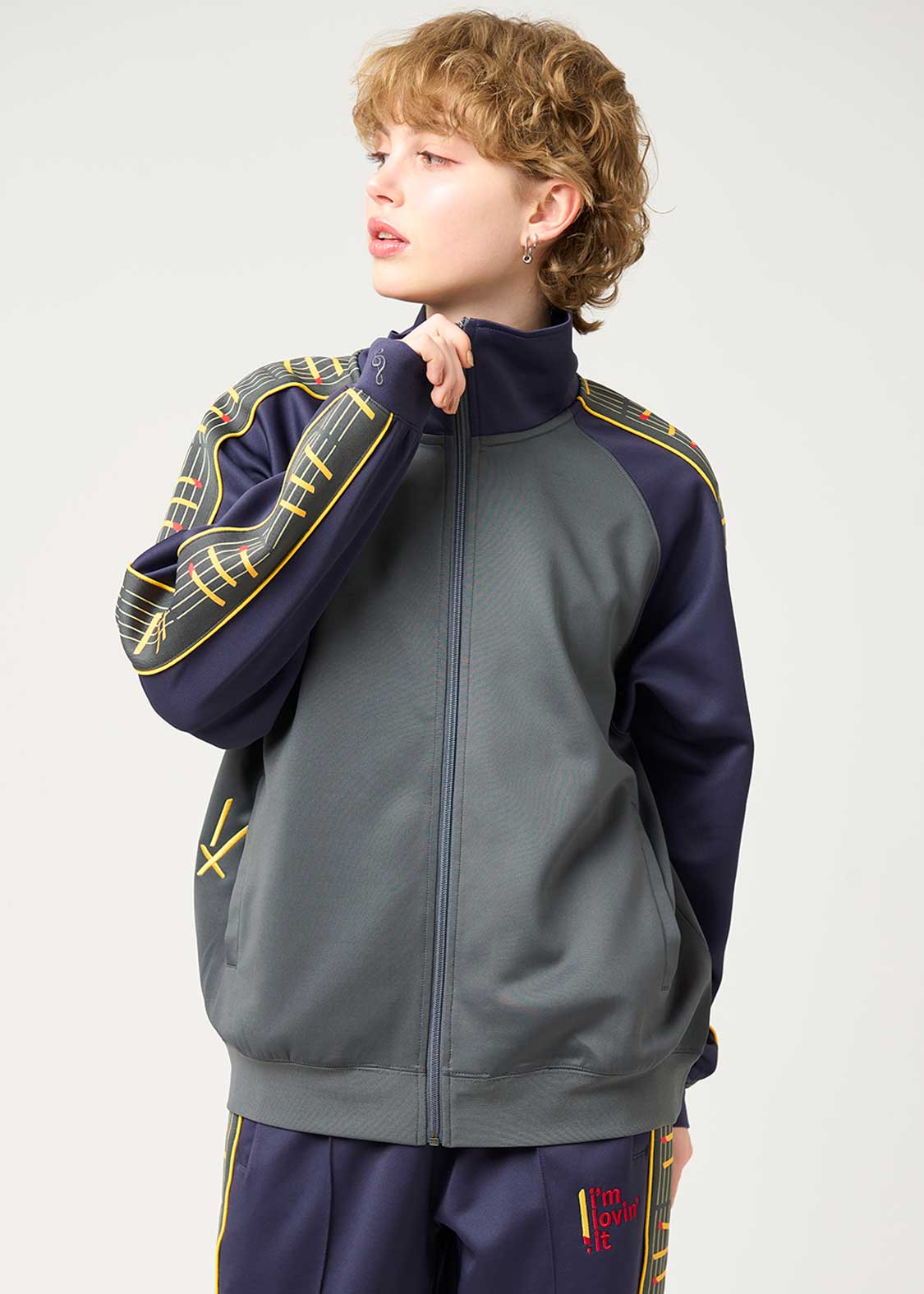 ティロリ ライン｜トラックジャケット｜ユニセックス｜グラニフ