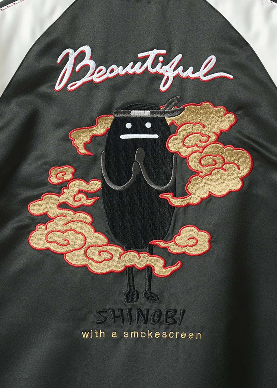 ビューティフルシャドーシノビ｜スカジャン｜ユニセックス｜グラニフ