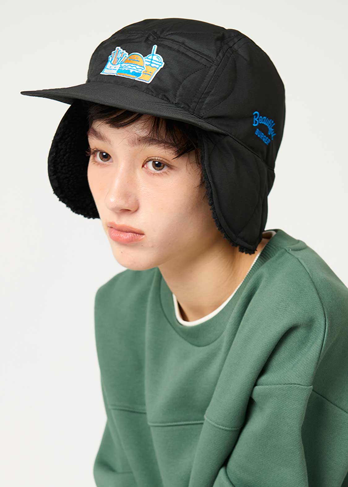 ビューティフルシャドーバーガー(TAION)｜ボアキャップ｜ユニセックス