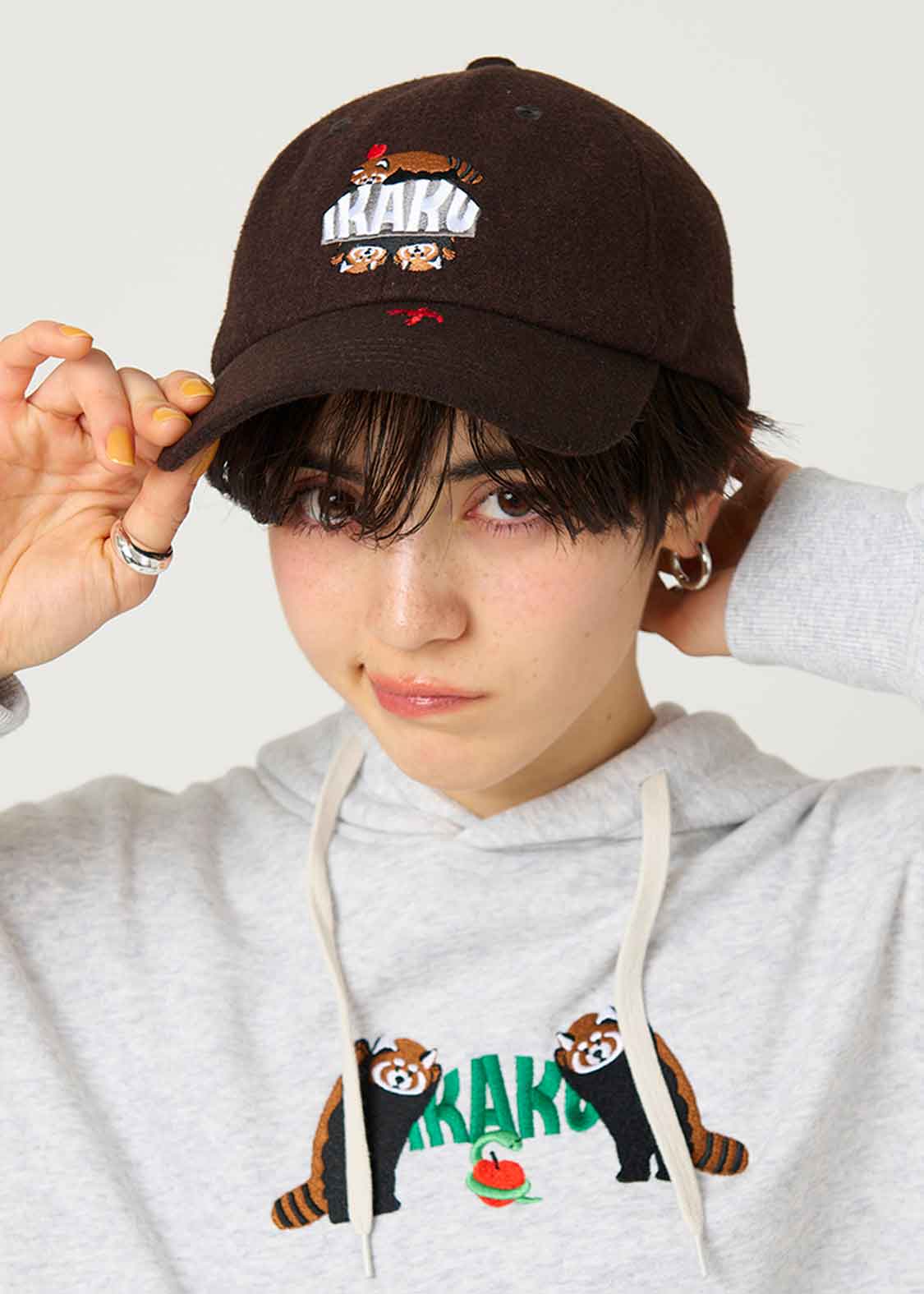 イカク｜メルトンキャップ｜ユニセックス｜グラニフ(graniph)公式