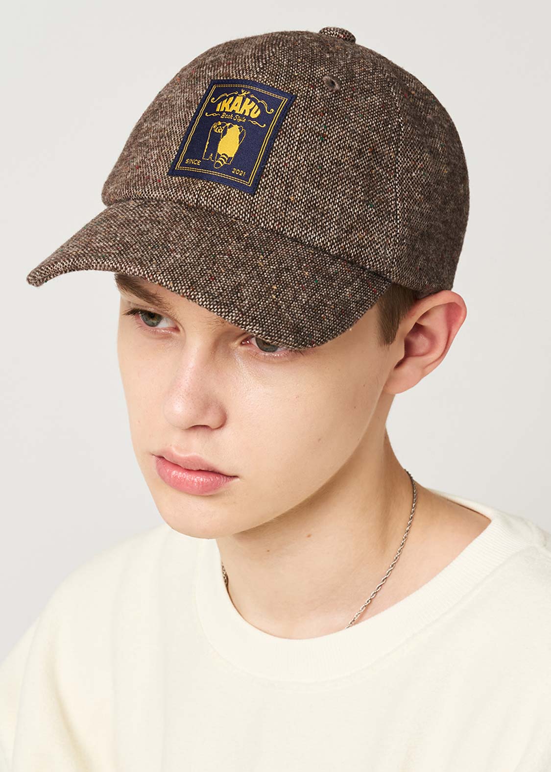 イカクバックスタイル｜ツイードキャップ｜ユニセックス｜グラニフ