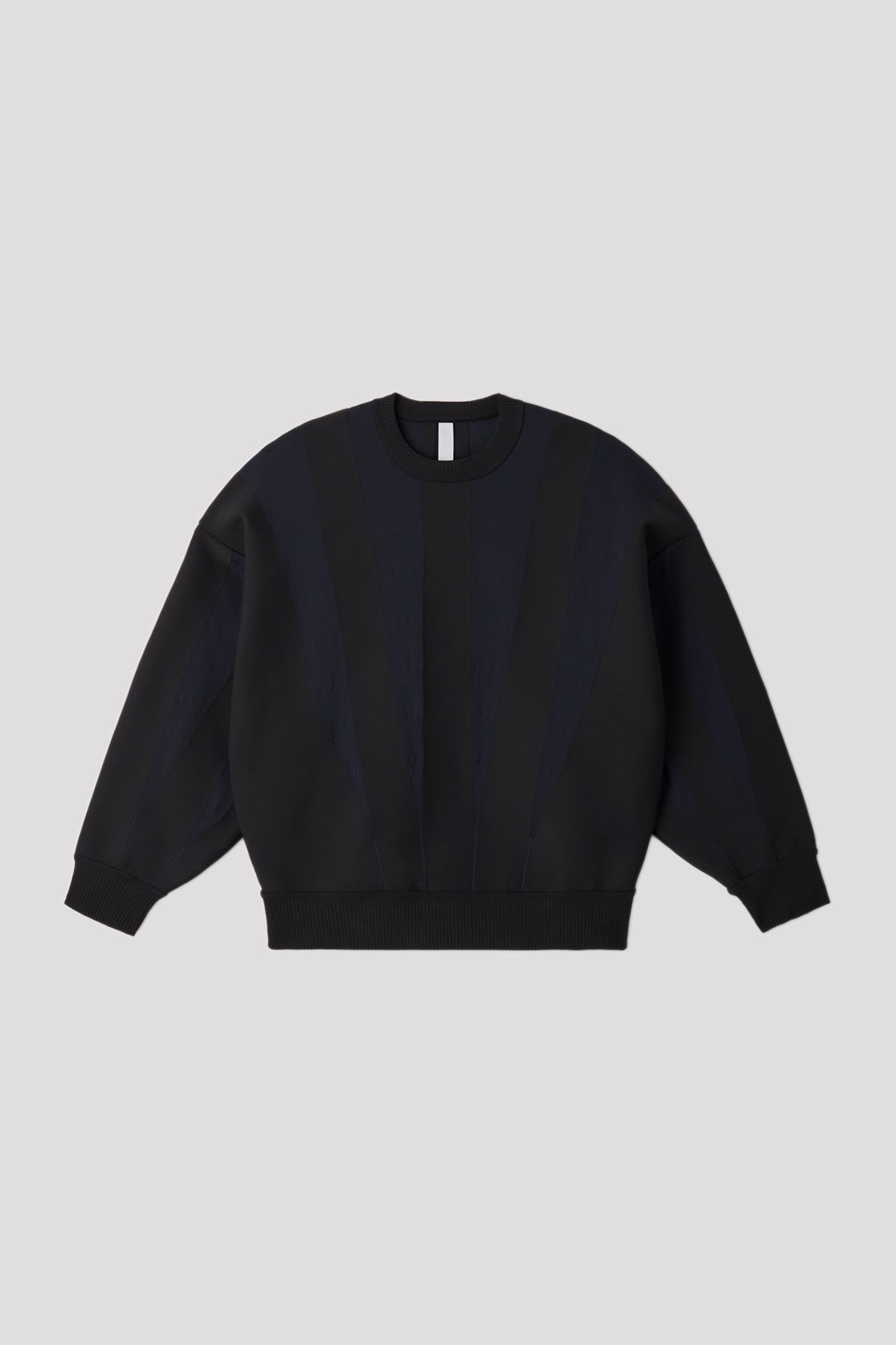 GARTER MOCKNECK LONG SLEEVE TEE SHIRT