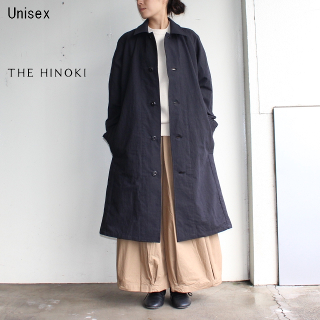 THE HINOKI バルマカーンコート Balmacaan Coat TH17W-17 （BLACK