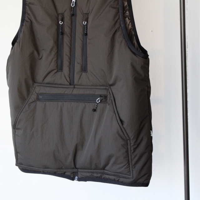 ENDS and MEANS エンズアンドミーンズ Tactical Puff Vest ブラック EM