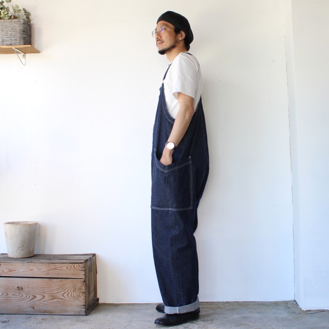 HARVESTY ハーベスティ DENIM CLOTH OVERALLS デニムクロス