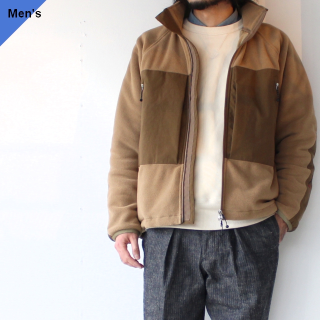 ENDS and MEANS Tactical Fleece Jacket / EM212J02 （Brown beige