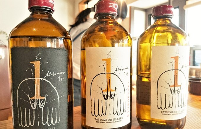 岐阜の山奥にて一人で蒸留している辰巳蒸留所のジン！わさび風味も