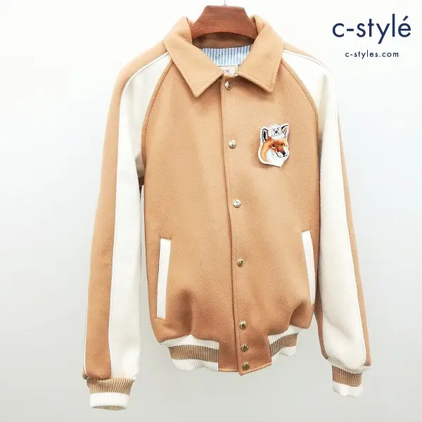 MAISON KITSUNE メゾンキツネ テディジャケット スタジャン KML-0554-B