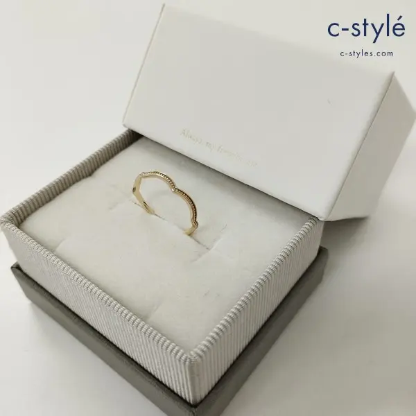 ete エテ K10 ピンキーリング ゴールド 指輪 アクセサリーの買取金額