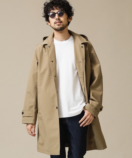 NANO universe（ナノユニバース）の「7DAYS COAT フード脱着コート