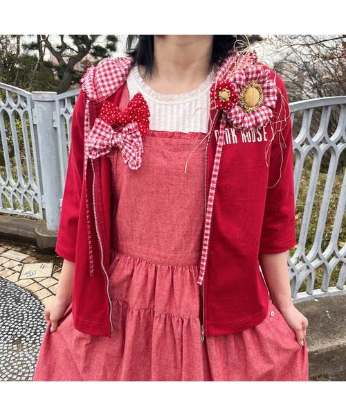PINK HOUSE（ピンクハウス）の「ひな菊ワッペン使いダンガリー