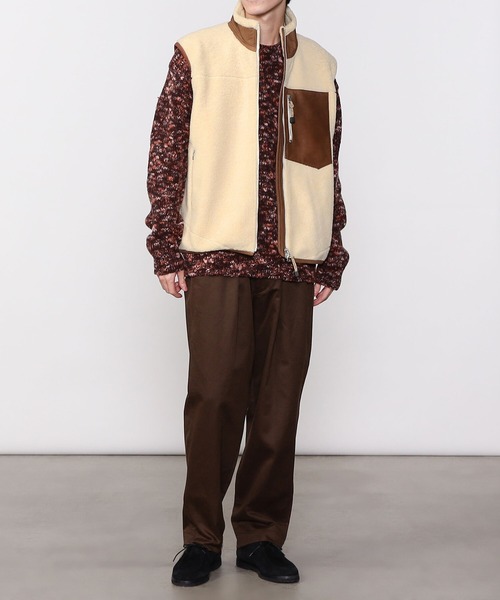 sisii（シシ）の「Sisii | ジップアップ ムートンベスト MEN（その他