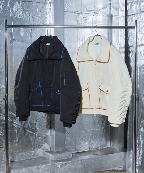 a2o（エーツーオー）の「【a2o】パイピングバギーブルゾン（ブルゾン