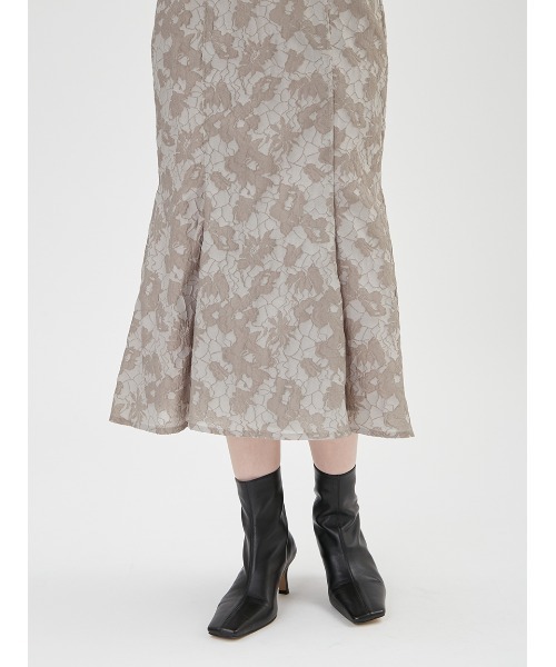 FRAY I.D（フレイアイディー）の「グロッシーレースジャガード