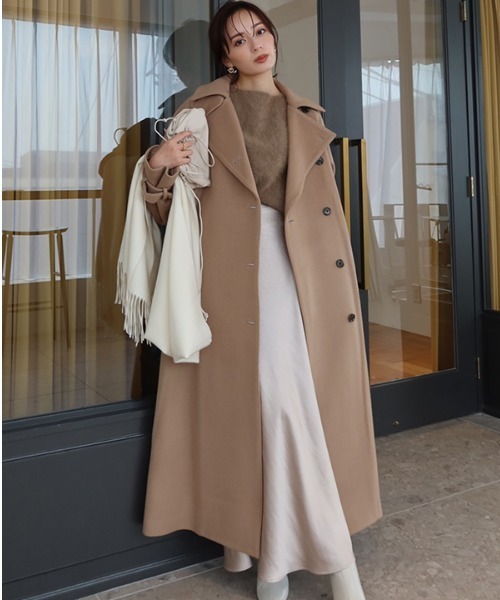 anuans（アニュアンス）の「ウールトレンチコート（トレンチコート