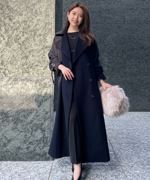 anuans（アニュアンス）の「ウールトレンチコート（トレンチコート