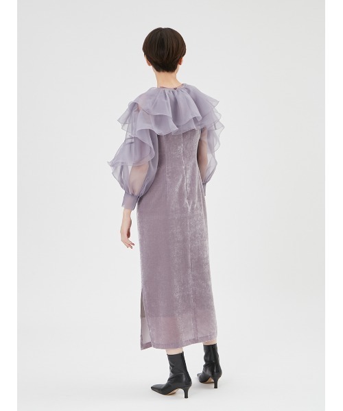 FRAY I.D（フレイアイディー）の「フリルボレロコンビドレス