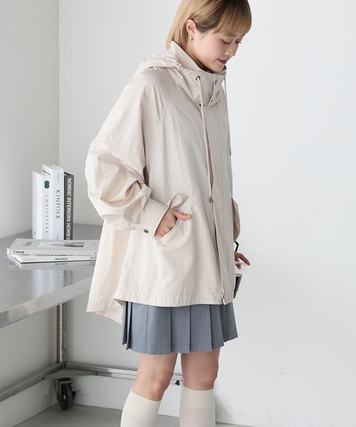 forksy.】ナイロンフレアマウンテンパーカー forksy.│MONO-MART