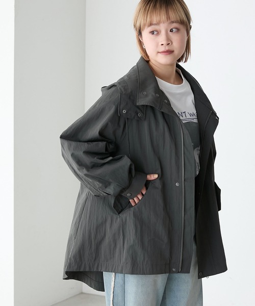 forksy.】ナイロンフレアマウンテンパーカー forksy.│MONO-MART