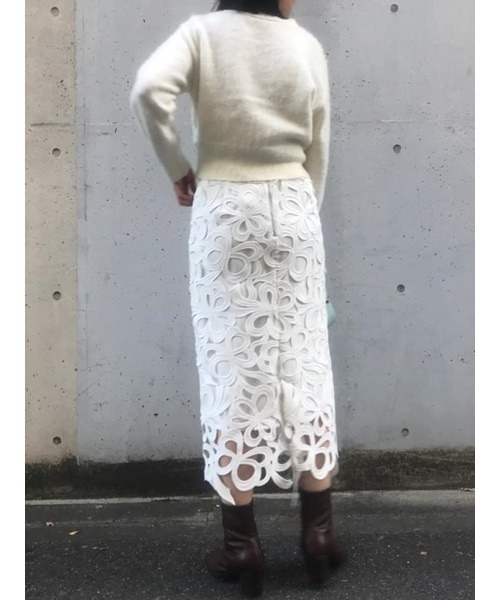 CELFORD（セルフォード）の「リボンレーススカート（スカート）」 - WEAR