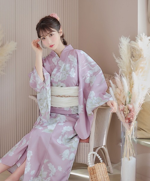 浴衣3点セット（浴衣・帯・下駄）（浴衣）｜sugar nine（シュガー