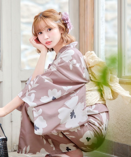 浴衣3点セット（浴衣・帯・下駄）（浴衣）｜sugar nine（シュガー