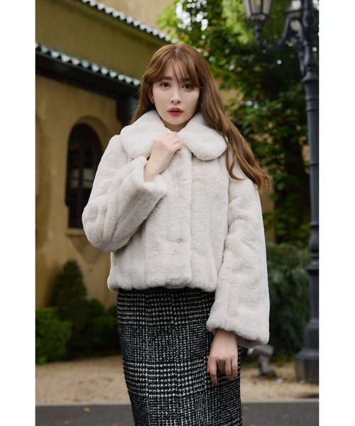 Winter Love Faux Fur Coat（その他アウター）｜Her lip to（ハー