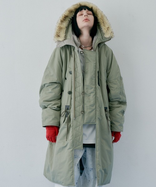 AIVER（アイバー）の「AIVER N-3フライトコート（モッズコート）」 - WEAR