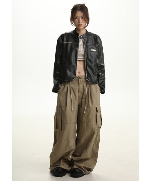 MASONPRINCE（メイソンプリンス）の「ダブルZIP ショート丈シングル