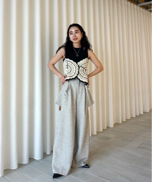 DEFORMATION SUMMER TWEED PANTS（その他パンツ）｜Ameri（アメリ）の