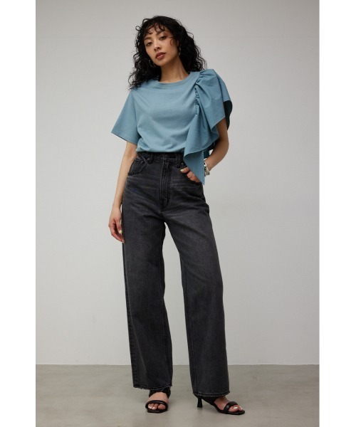 AZUL by moussy（アズールバイマウジー）の「SIDE RUFFLE ASYMMETRY