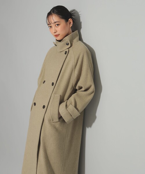 Ray BEAMS（レイビームス）の「スタンドカラー ダブル コート（その他