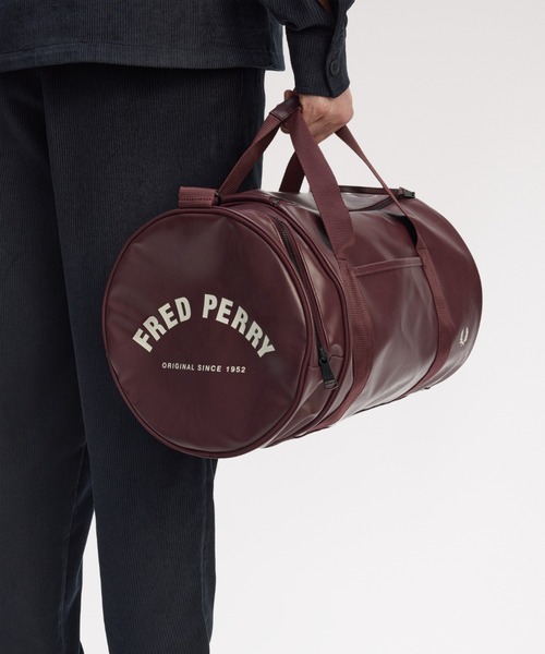 FRED PERRY（フレッドペリー）の「Tonal Classic Barrel Bag／トーナル