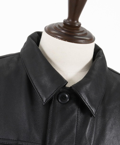 ADAM PATEK（アダムパテック）の「ADAMPATEK/lamb leather trucker