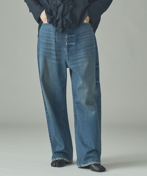 Curensology(カレンソロジー)/＜&RC＞ワイドルーズデニムパンツ