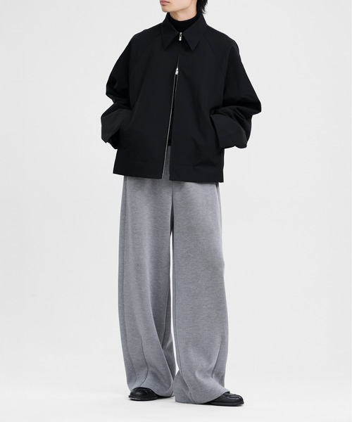 LAPIIS（ラピス）の「HEAVY WOOL GABARDINE DOUBLE ZIP BLOUSON