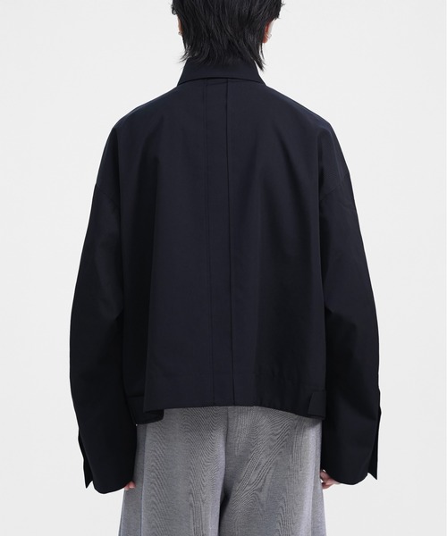 LAPIIS（ラピス）の「HEAVY WOOL GABARDINE DOUBLE ZIP BLOUSON